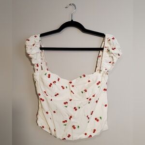 Princess Polly Rozalia Top White Multi